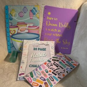 The Daily Grind -Planner Cover, Dividers, Tracker and Stickers